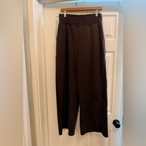 Aerie Apres Chill Brown Trouser Pants